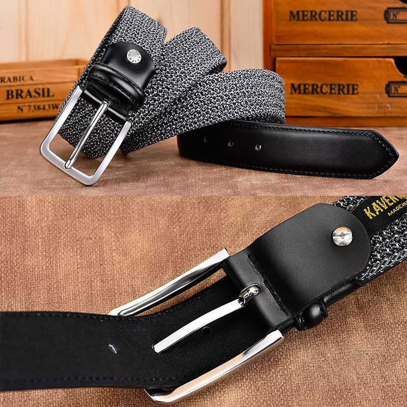 Elastic Leather Belt for Men & Women - Image 6