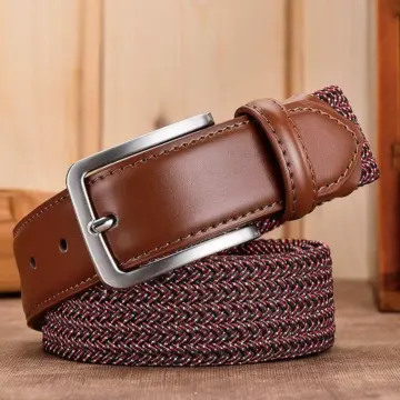 Elastic Leather Belt for Men & Women