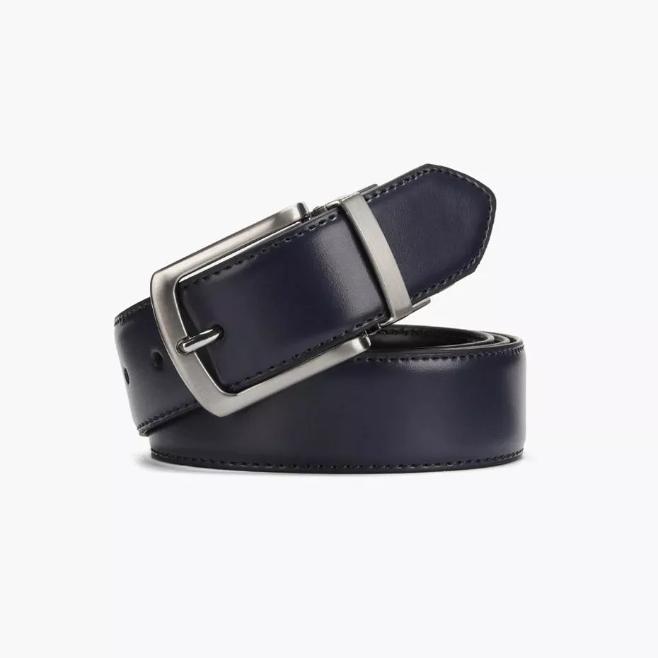 Reversible Leather Belt for Men