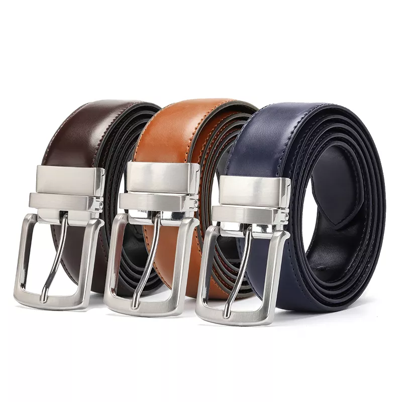 Reversible Leather Belt for Men - Image 4