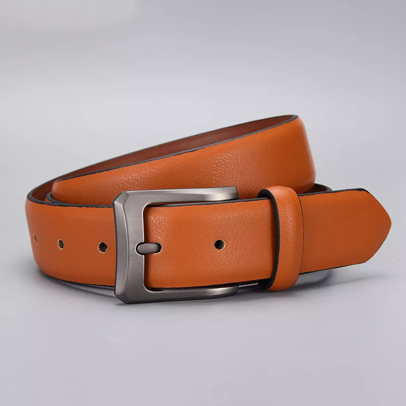 Luxury Brown PU Leather Belt - Image 5
