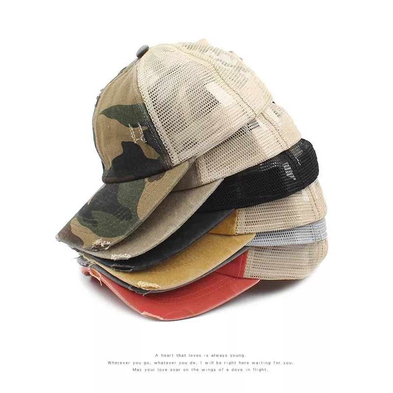 Unisex Summer Baseball Cap – Adjustable Patchwork Cotton Hat - Image 6