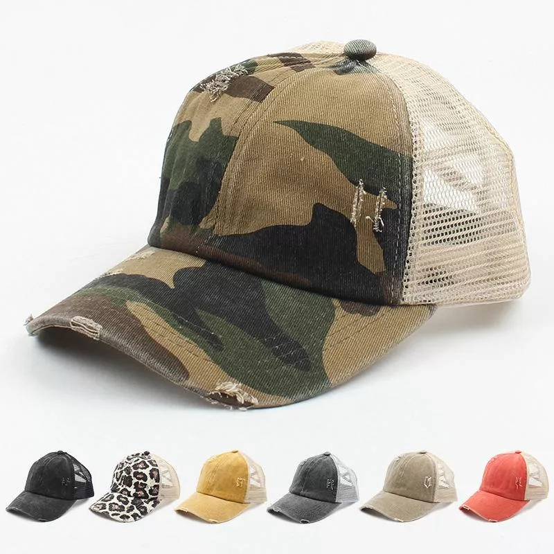 Unisex Summer Baseball Cap – Adjustable Patchwork Cotton Hat - Image 2
