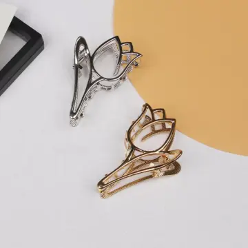 Retro Tulip Alloy Hair Clip