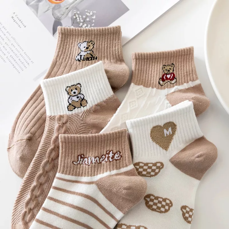 5 Pairs Women’s Low-Cut Ankle Socks - Image 4