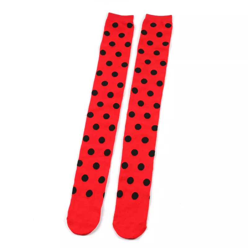 Thigh High Polka Dot Stockings - Image 6