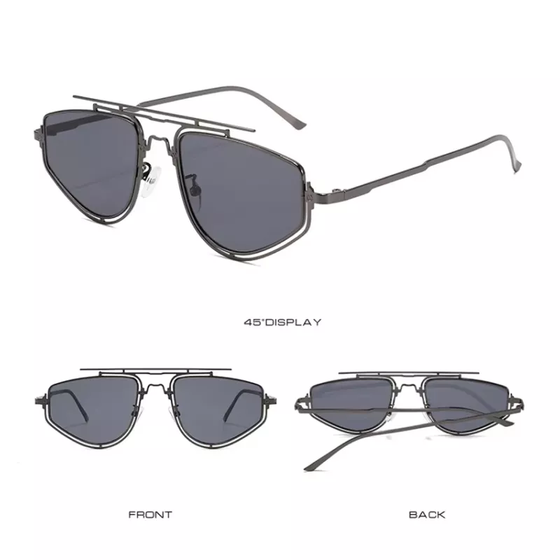 Retro Cat Eye Sunglasses - Image 5