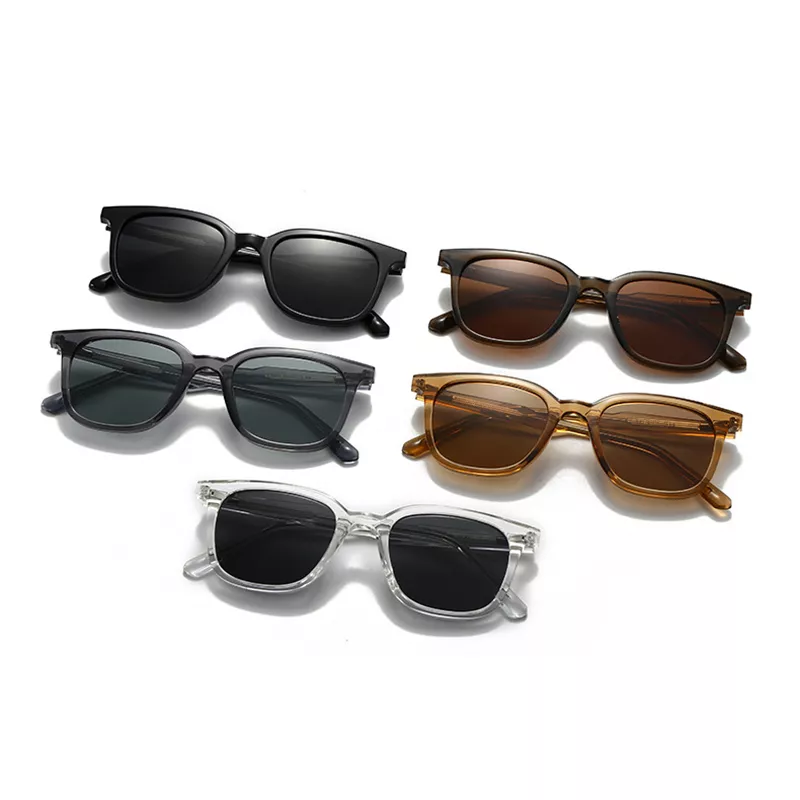 Retro Square Polarized Sunglasses for Men – UV400 Protection, Stylish Outdoor Shades - Image 3