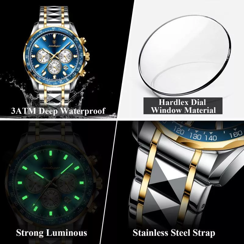 Luxury Men's Sports Quartz Watch - Image 6