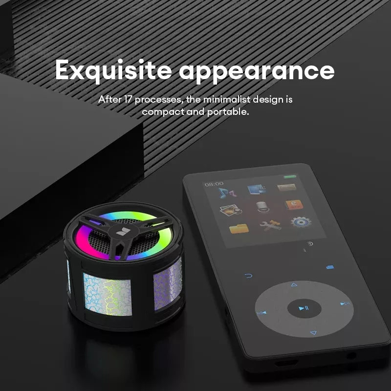Portable Bluetooth Speaker with Colorful Lights - Image 4