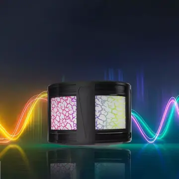 Portable Bluetooth Speaker with Colorful Lights