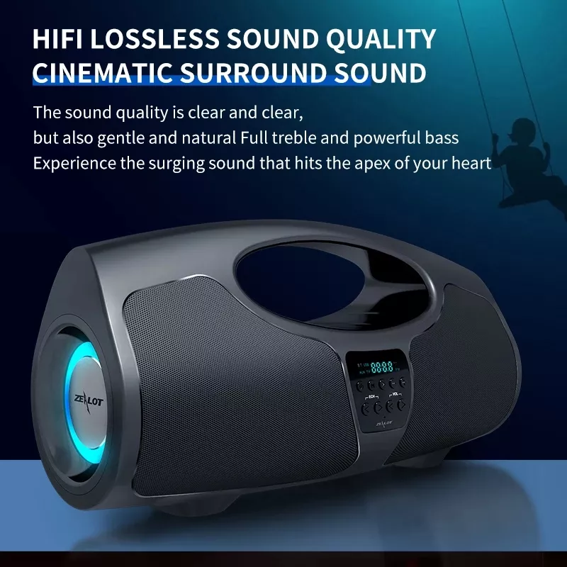 40W High Power Bluetooth Speaker - Image 4