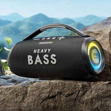 Portable 30W Heavy Bass Bluetooth Boombox Speaker with Super Subwoofer