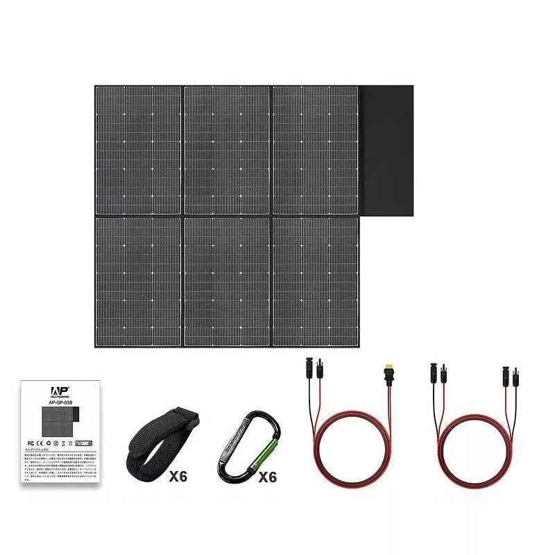 600W Foldable Solar Panel - High-Efficiency Solar Charger - Image 4