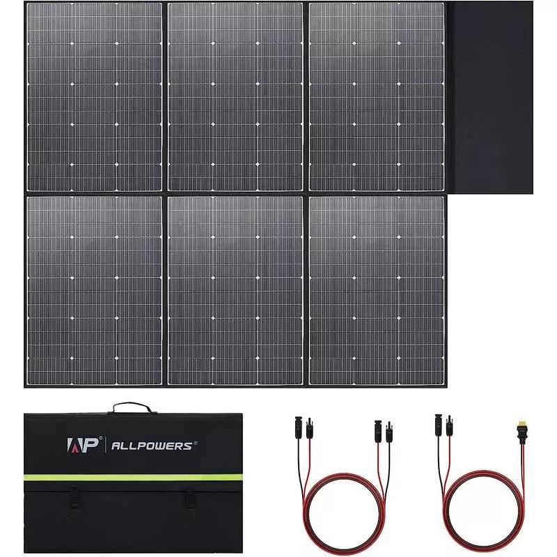 600W Foldable Solar Panel - High-Efficiency Solar Charger - Image 3