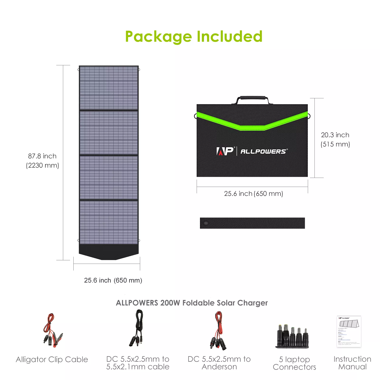 Foldable Solar Panel 400W for Powerstations, RVs, Boats & More - Portable Solar Charger - Image 6