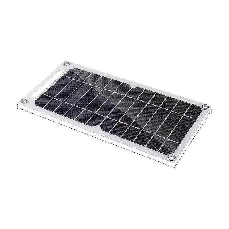 30W Solar Panel with USB - Portable Waterproof Charger for Outdoor Adventures