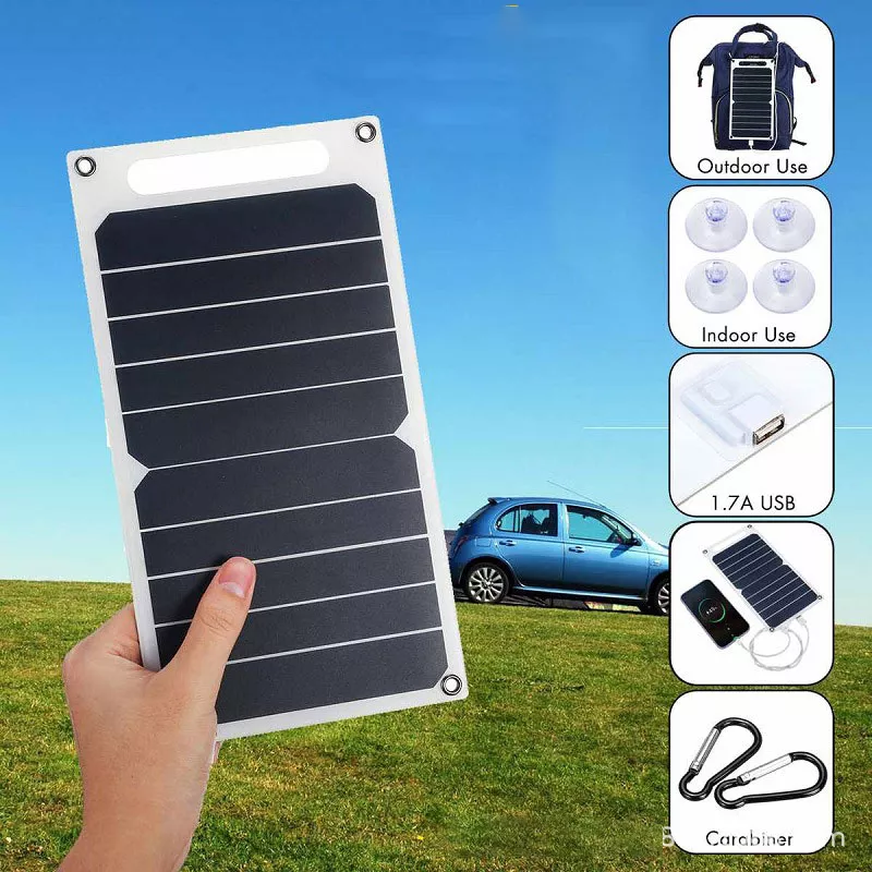 30W Solar Panel with USB - Portable Waterproof Charger for Outdoor Adventures - Image 3