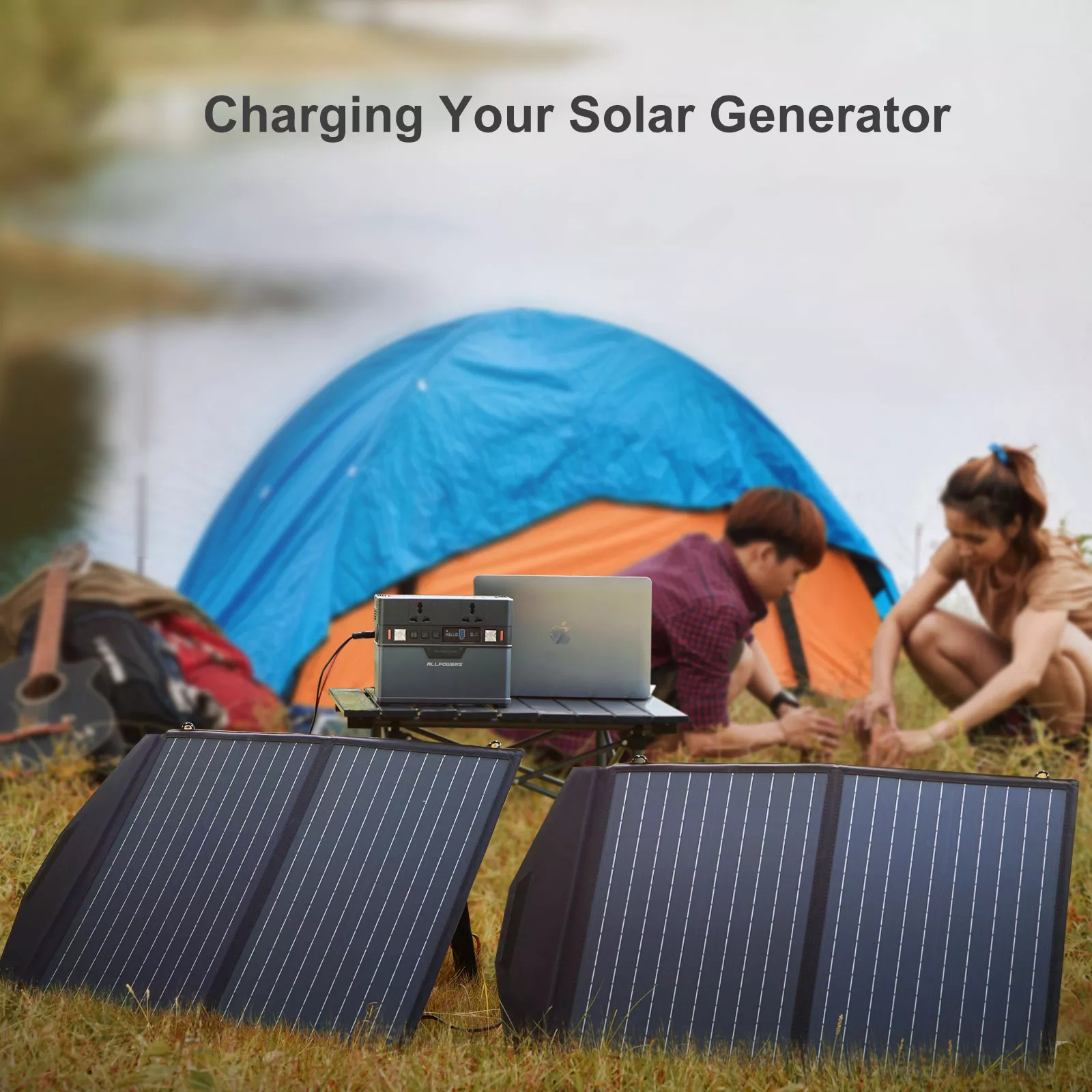 Portable Foldable Solar Panel Charger – 60W/100W/140W for Laptops, Power Stations, RVs & More - Image 2