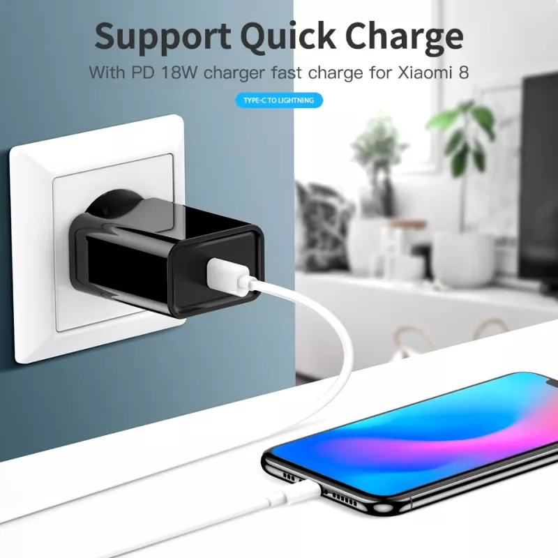 60W USB Type-C to USB Type-C Cable for Fast Charging & Data Transfer - Image 2