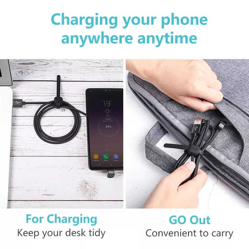 USB Type C Cable 180° Elbow Fast Charging Cable for Mobile Devices - Image 5