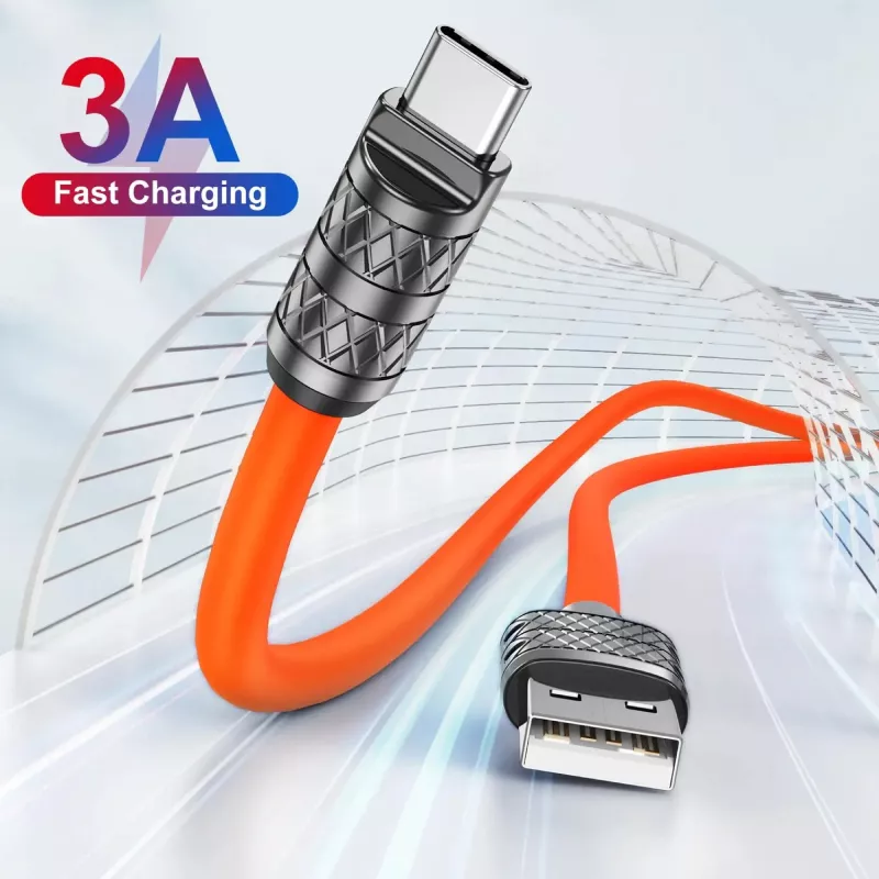 3A Fast Charging USB Type C Cable - Image 2