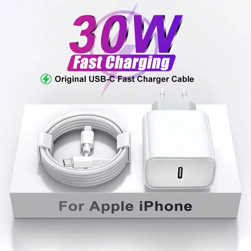 30W PD USB-C Fast Charger Cable for iPhone - Image 7
