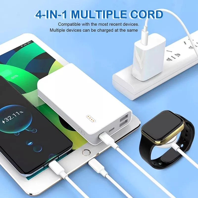 4-in-1 Magnetic USB Charging Cable - Image 2