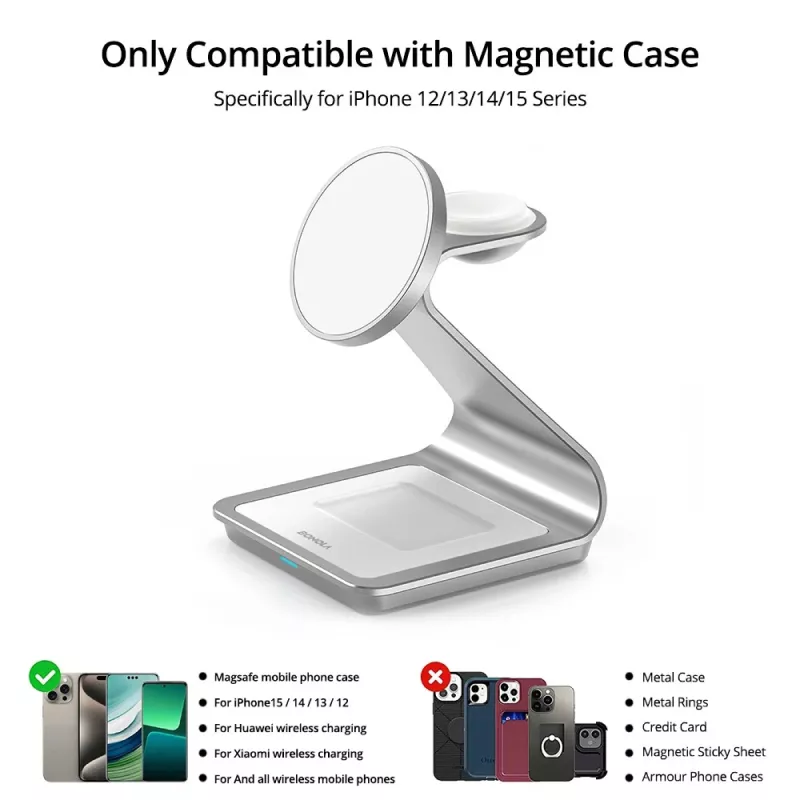 3-in-1 Magnetic Wireless Charging Station - Image 6