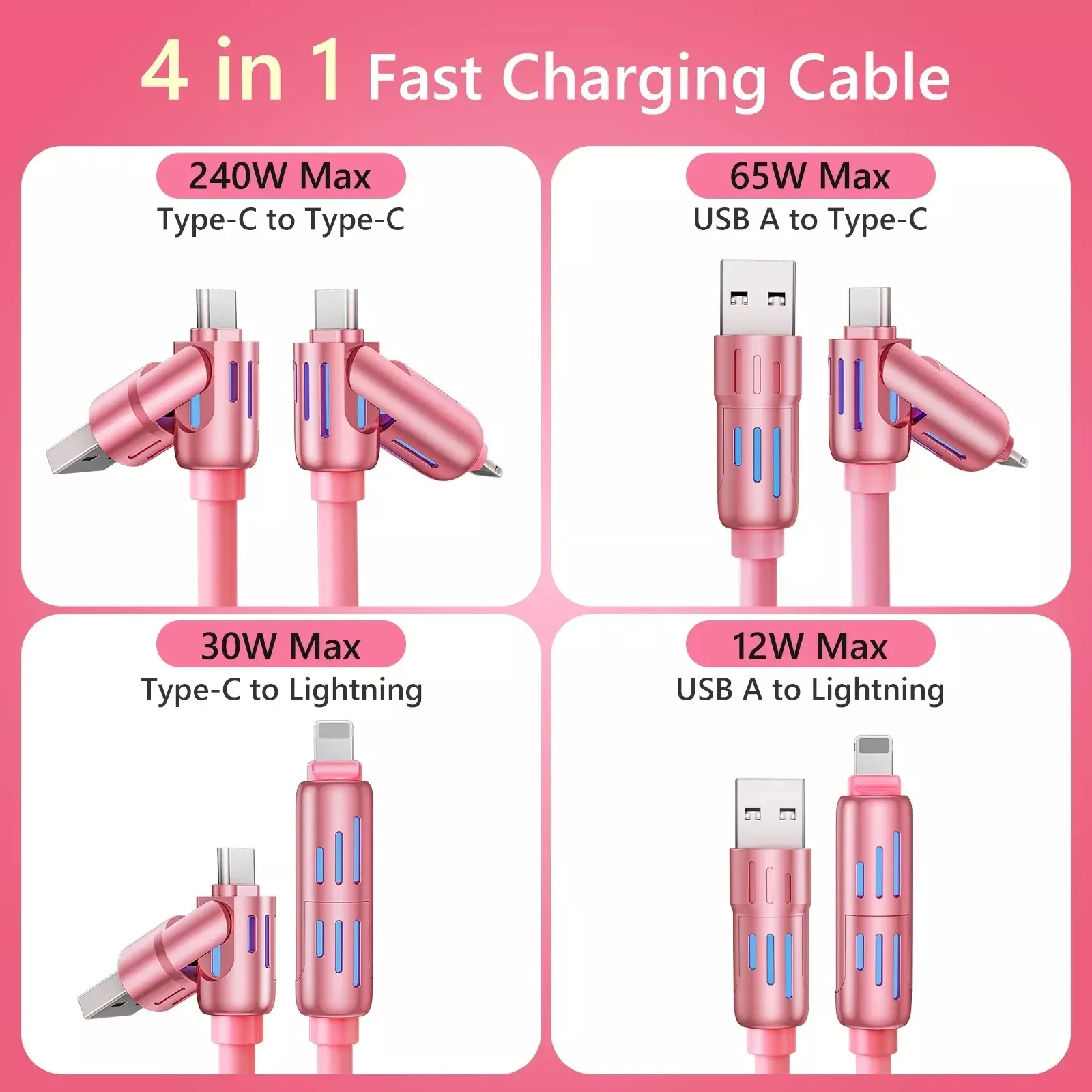 4-in-1 Fast Charging Cable - Image 2