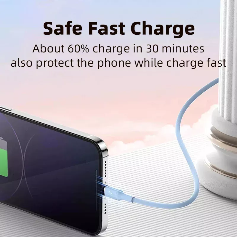 PD 3.0 25W Fast Charge Type-C to Type-C Cable - Image 3