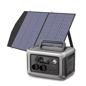 Portable Solar Generator with Solar Panel