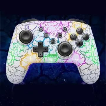 RGB Wireless Gamepad Joystick Controller for Nintendo Switch, PS3, PC & More