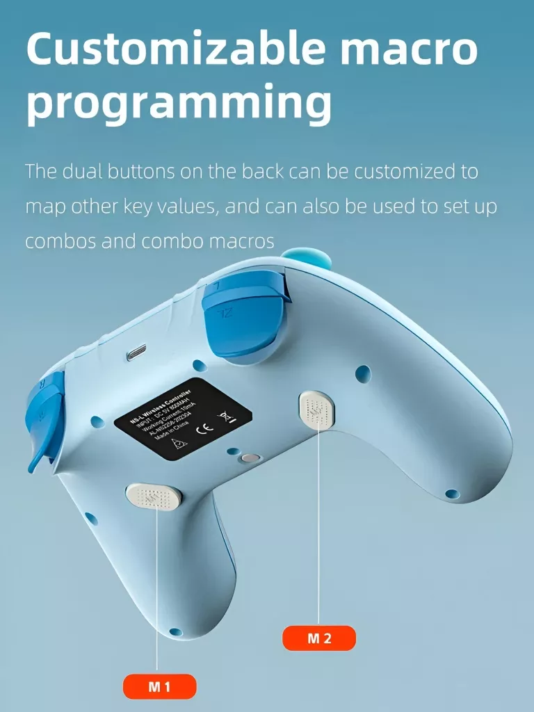 Wireless Bluetooth Game Controller for Nintendo Switch, iOS, Android & PC - Image 3