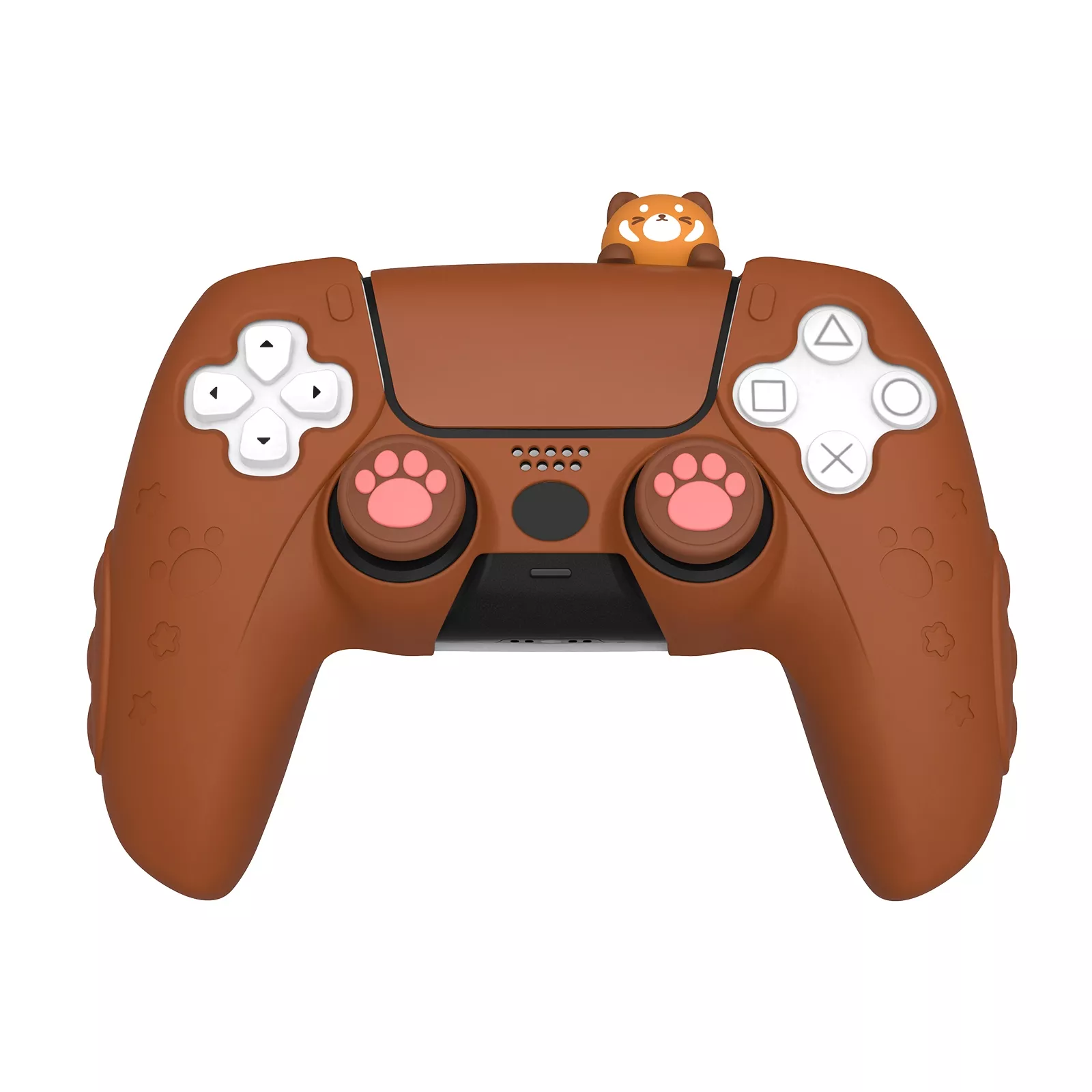 Red Panda Silicone Protective Case for PS5 Controller