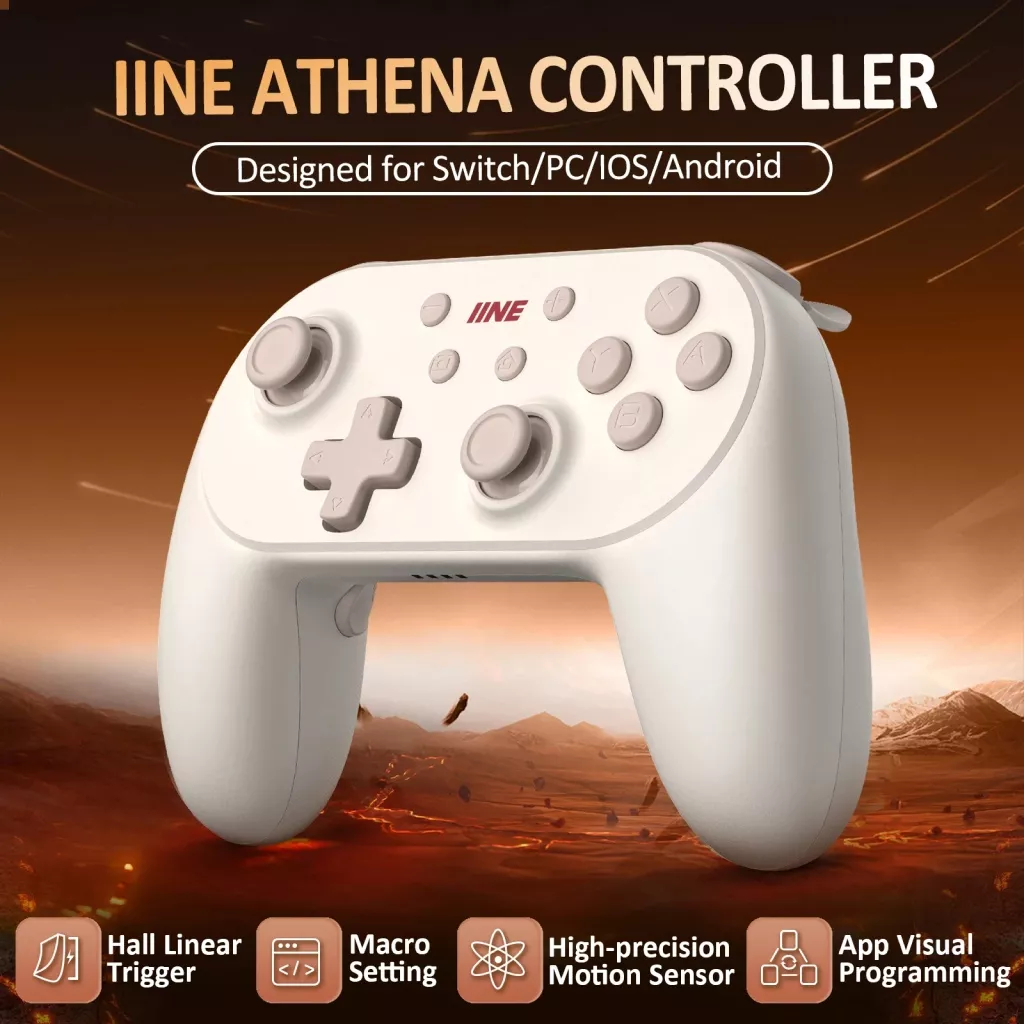 Wireless Controller with Hall Effect Triggers - Image 2