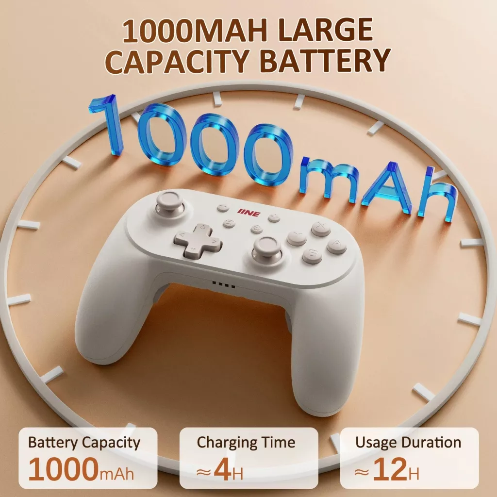 Wireless Controller with Hall Effect Triggers - Image 4