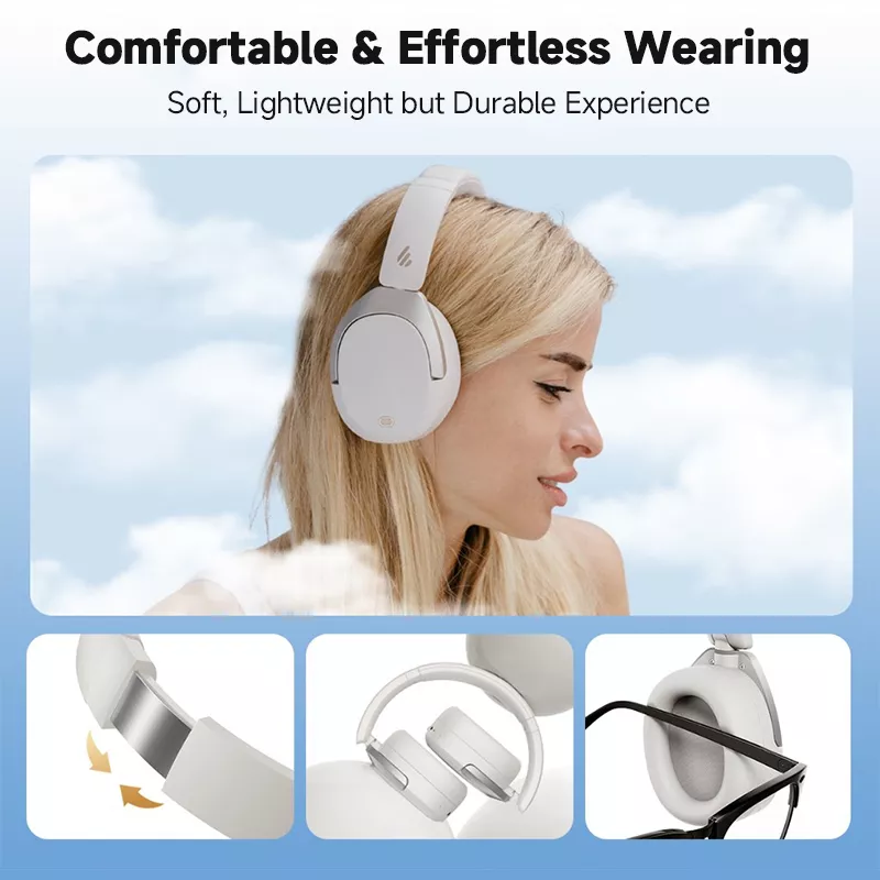 Wireless Bluetooth Headphones with Active Noise Cancelling, 94H Battery Life, Hi-Res Sound - Image 6