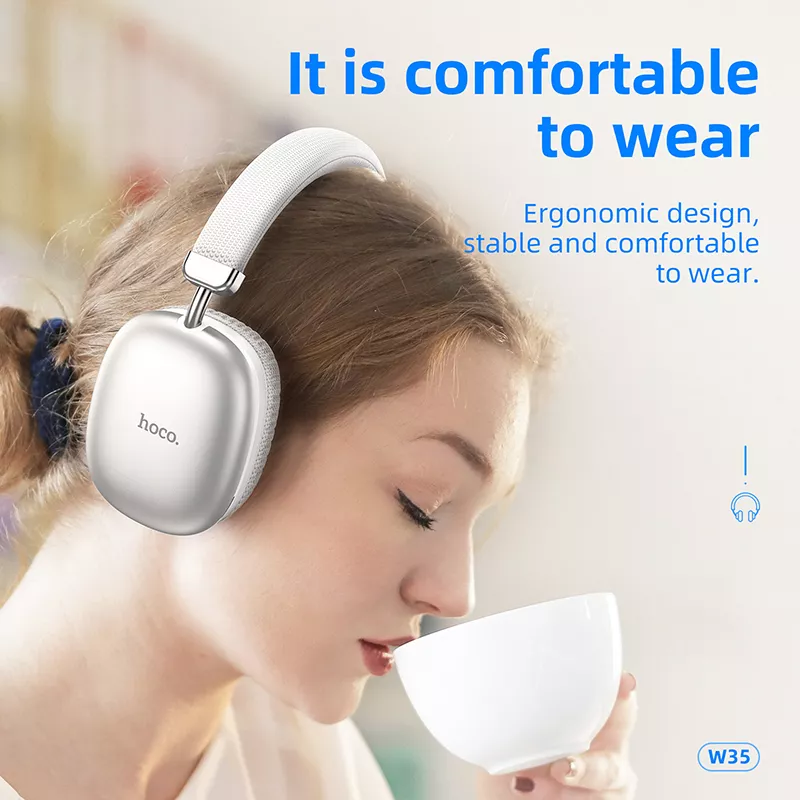 Wireless Bluetooth Headphones, Foldable HIFI Stereo Headset with Mic - Image 2