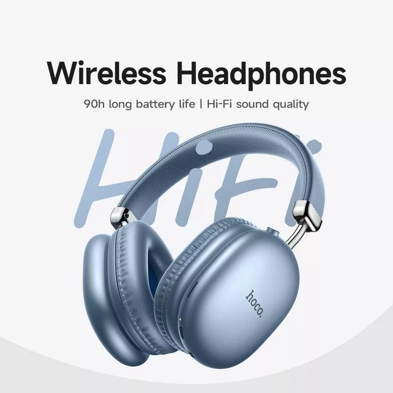 Wireless Bluetooth Headphones with HIFI Stereo Sound, 90 Hours Battery Life & Foldable Design - Image 2