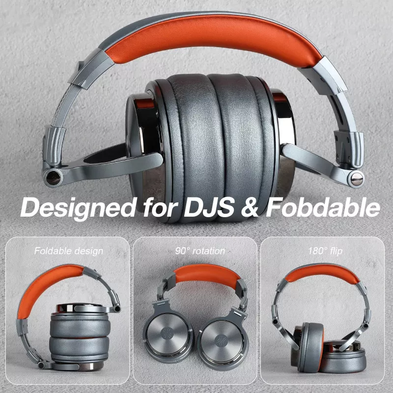 Foldable Over-Ear Wired Headphones - Image 2