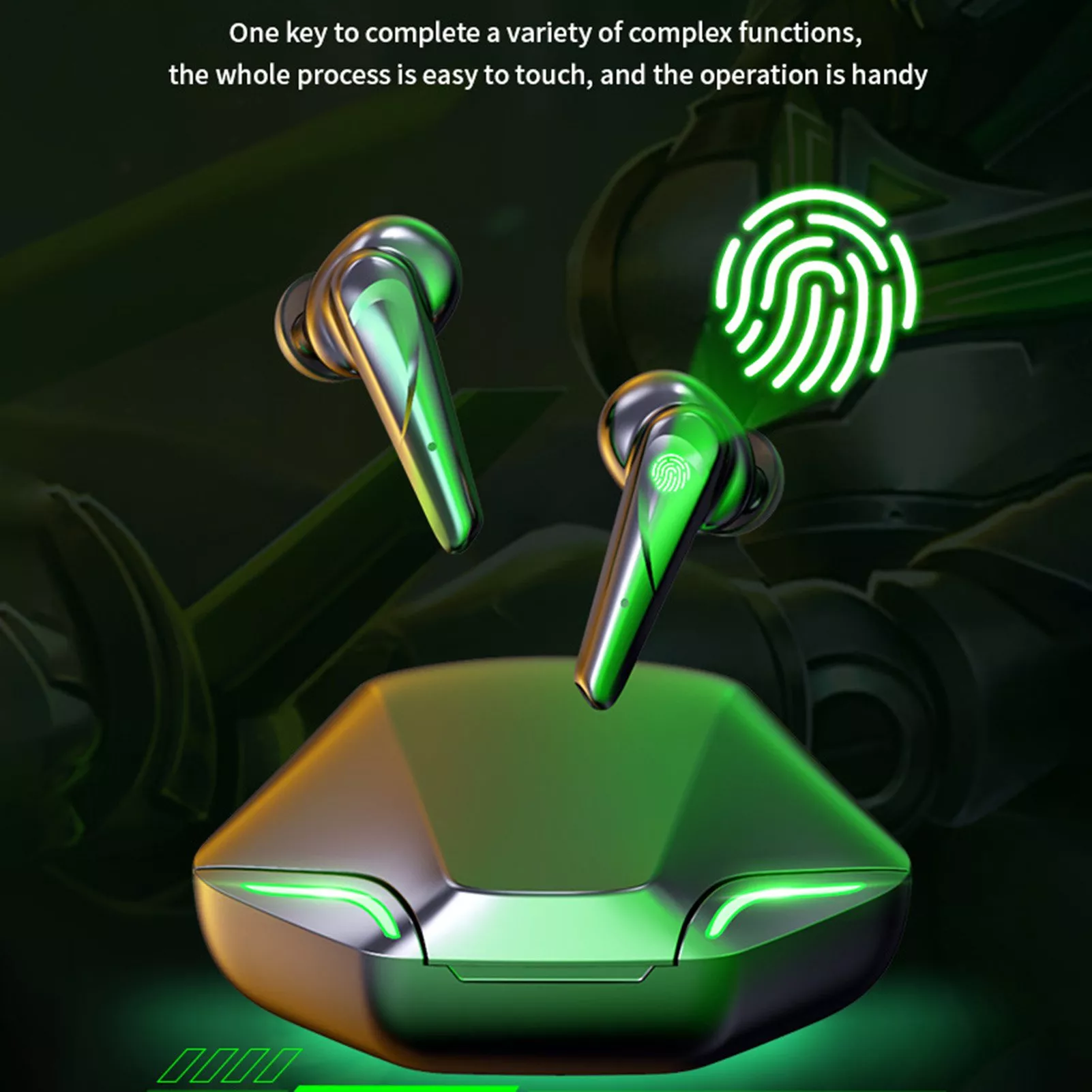 Wireless Bluetooth Gaming Headphones with Microphone & High Fidelity Bass - Image 2