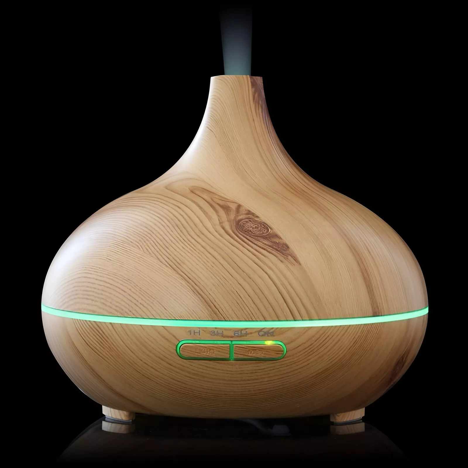 300ml Essential Oil Diffuser and Humidifier with Ultrasonic Mist and LED Light - Image 3
