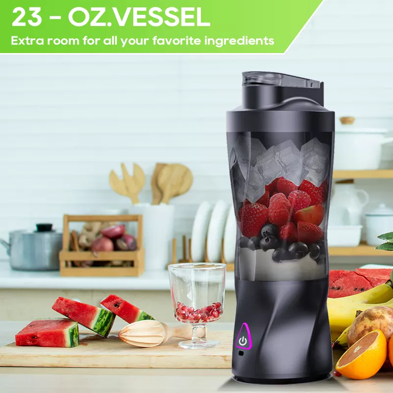 Portable Electric Smoothie Blender 700ML USB Rechargeable - Image 4