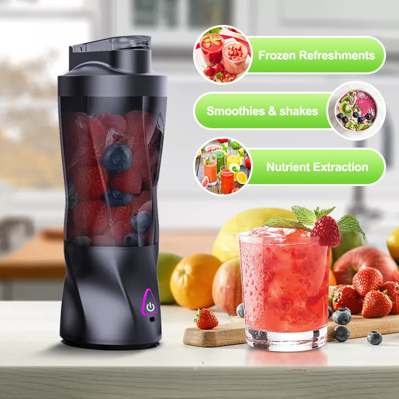 Portable Electric Smoothie Blender 700ML USB Rechargeable - Image 2