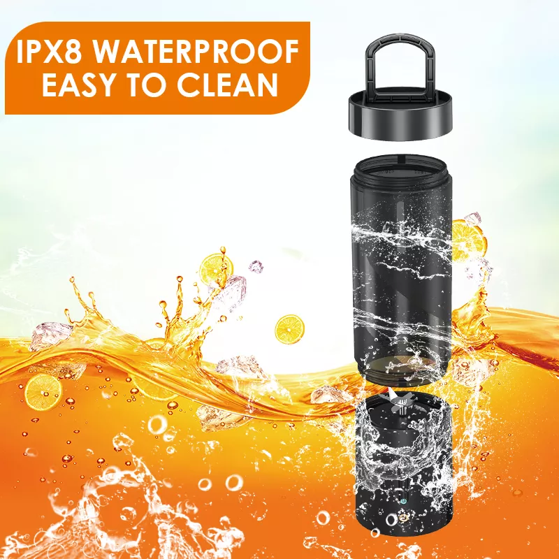 Portable Electric Mini Blender for Smoothies, Juices, and Shakes - 16 oz - Image 5