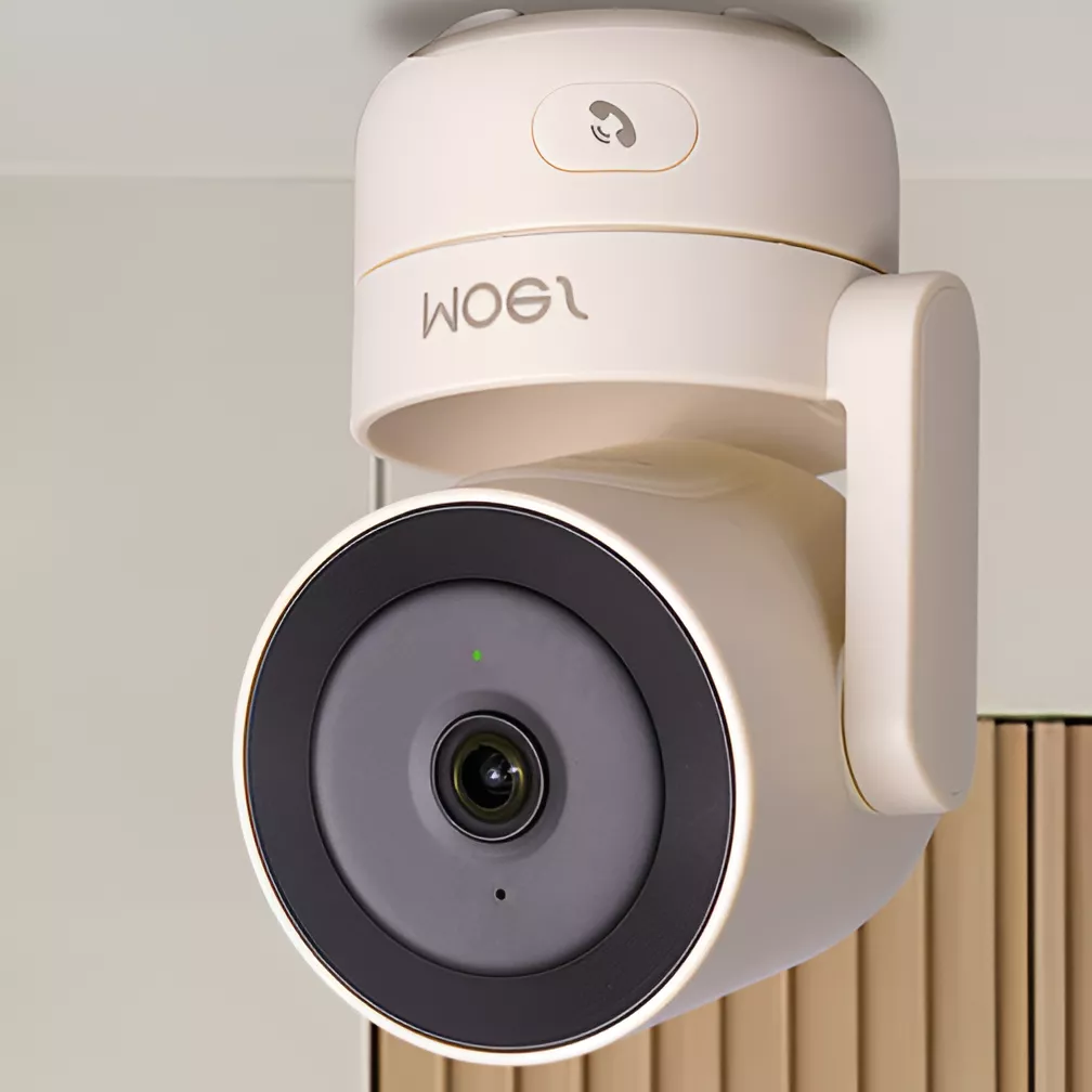 WiFi Smart Indoor Security Camera, 4MP HD, Night Vision, Pan/Tilt Motion Detection