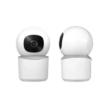 WiFi Indoor Pan/Tilt Smart Security Camera with Night Vision & Motion Tracking