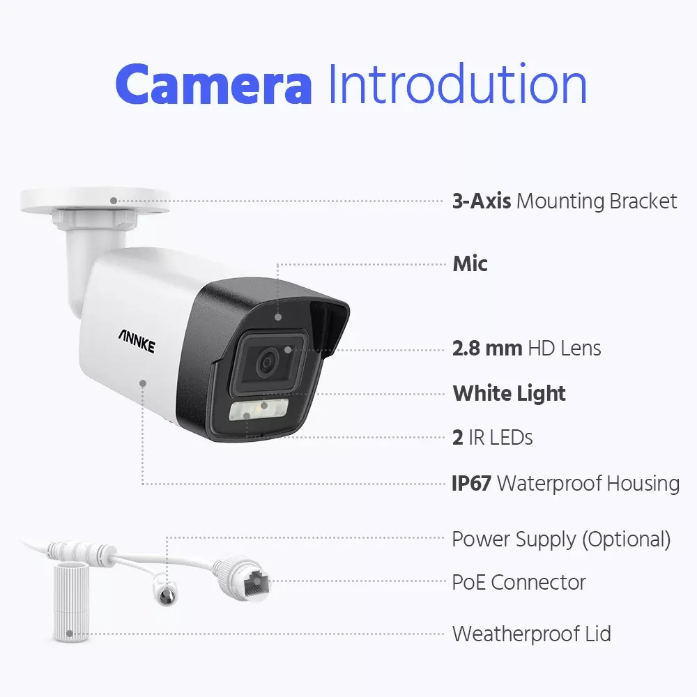 5MP PoE Security Camera with Night Vision and Motion Detection - Image 9
