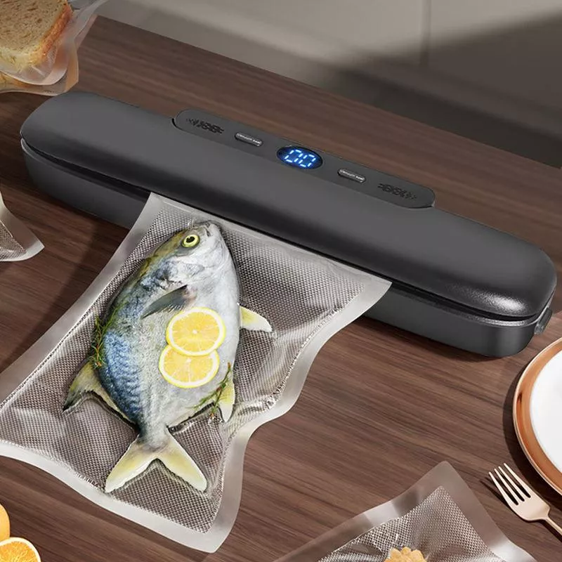 Electric Vacuum Sealer Machine for Food Preservation with Free Bags